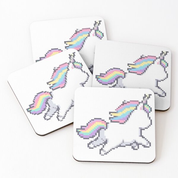 Item preview, Pastel Rainbow Unicorn designed and sold by fozero Pixel.