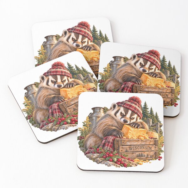 Item preview, Wisconsin Badger With Sass designed and sold by Whimspired By Paxx.