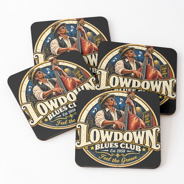 Item preview, Lowdown Blues Club designed and sold by QuietSpark.