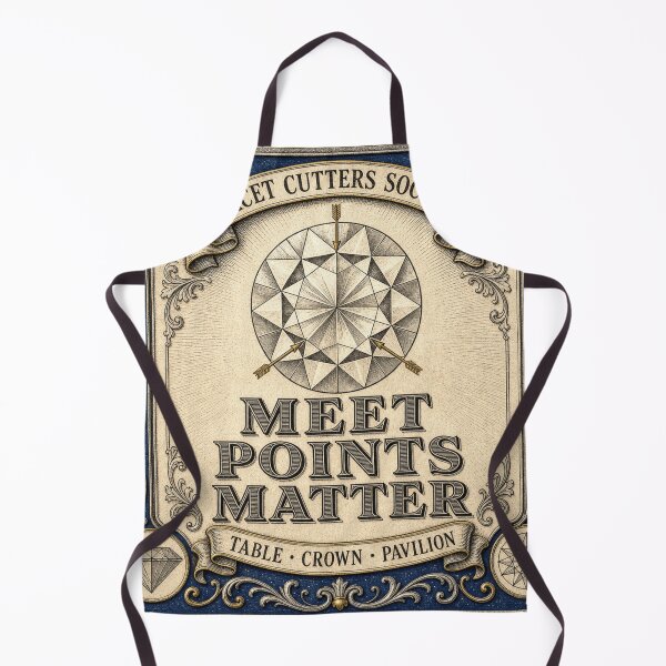 Item preview, Meet Points Matter Faceting Badge designed and sold by BoosterShop.