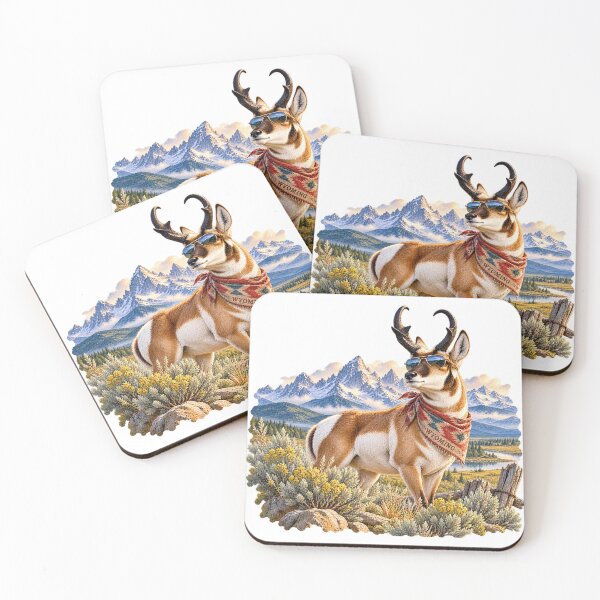 Item preview, Wyoming Pronghorn With Sass designed and sold by Whimspired By Paxx.