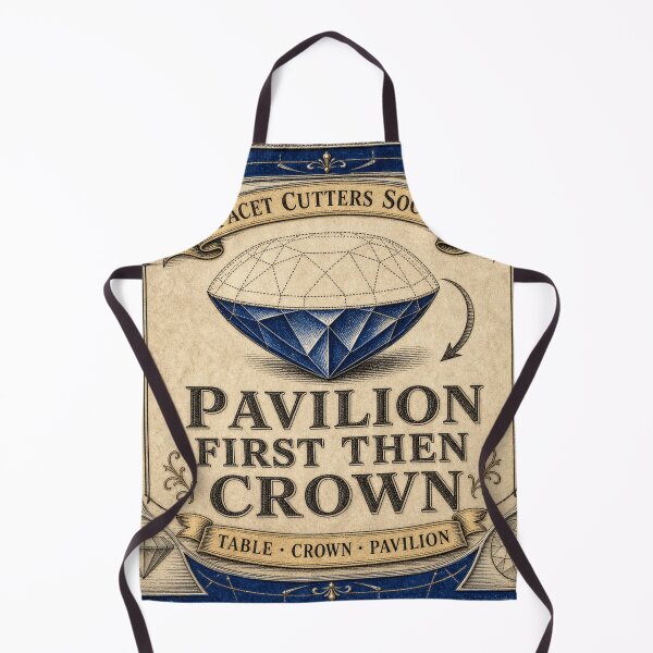 Item preview, Pavilion First Then Crown Gem Faceting designed and sold by BoosterShop.