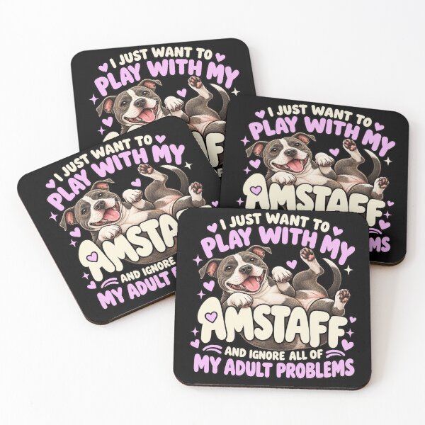 Item preview, Play With My Amstaff designed and sold by Art For You Studio.