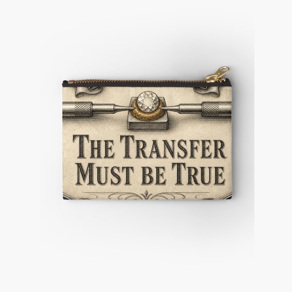 Item preview, The Transfer Must Be True Gem Cutter Badge designed and sold by BoosterShop.