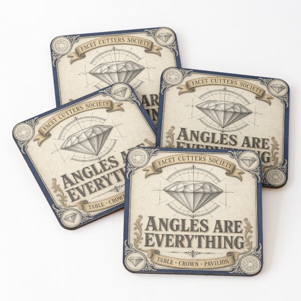 Item preview, Angles Are Everything Gemstone Cutting designed and sold by BoosterShop.