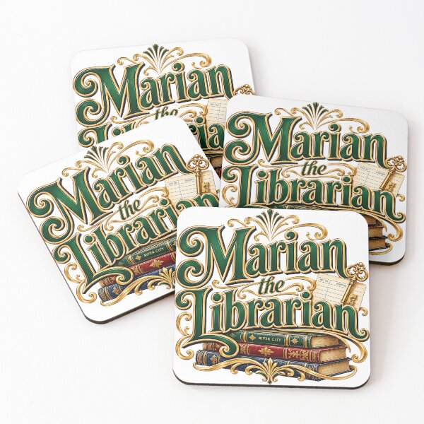 Item preview, The Music Man - MARIAN THE LIBRARIAN designed and sold by Lyric Vault - Rock on.