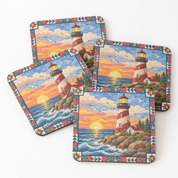 Item preview, Lighthouse Quilt designed and sold by Elisabeth Lucas.