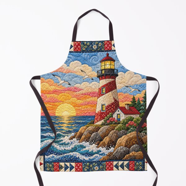 Item preview, Lighthouse Quilt designed and sold by Elisabeth Lucas.