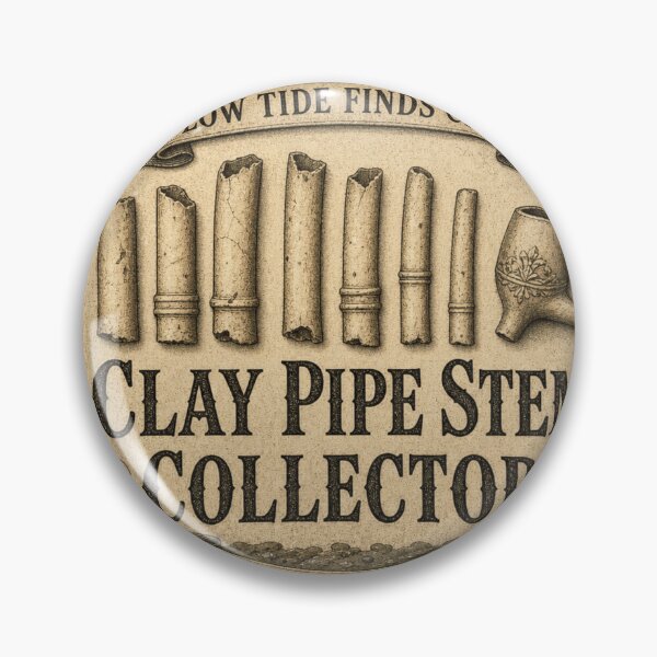 Item preview, Clay Pipe Stem Collector Clay Pipes Art designed and sold by BoosterShop.