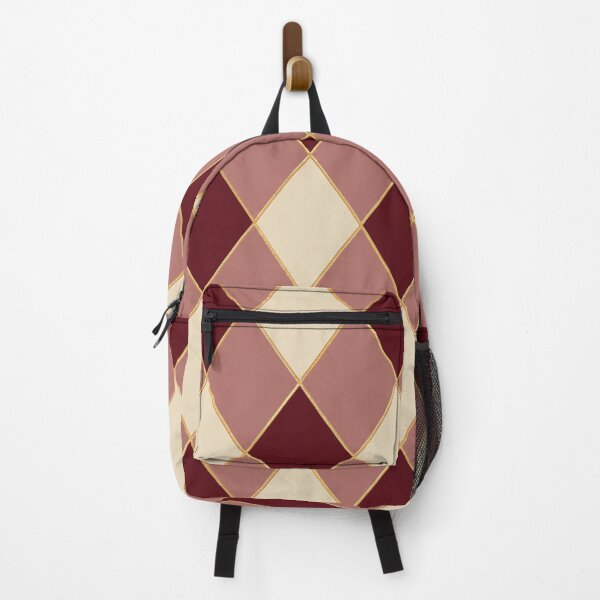 Item preview, Elegant Burgundy, Blush Pink & Champagne Gold Argyle Diamond Pattern designed and sold by Dream Bloom Gallery.