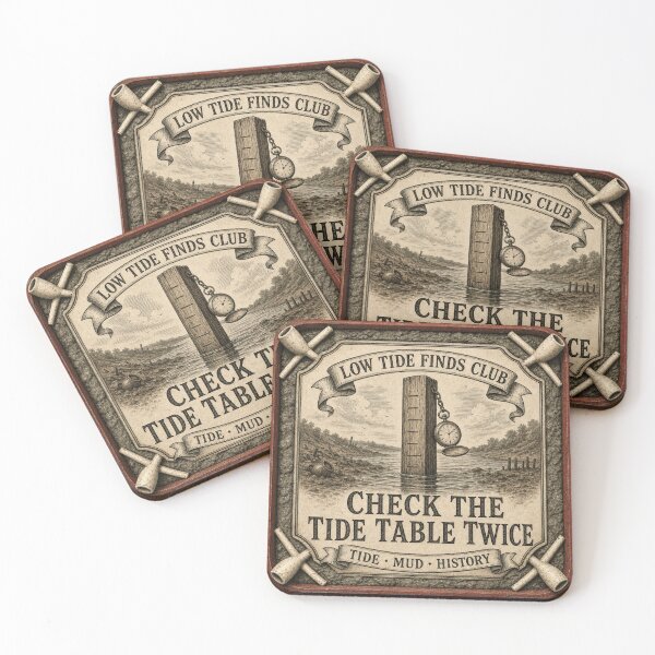 Item preview, Check the Tide Table Twice Tide Table Rule designed and sold by BoosterShop.