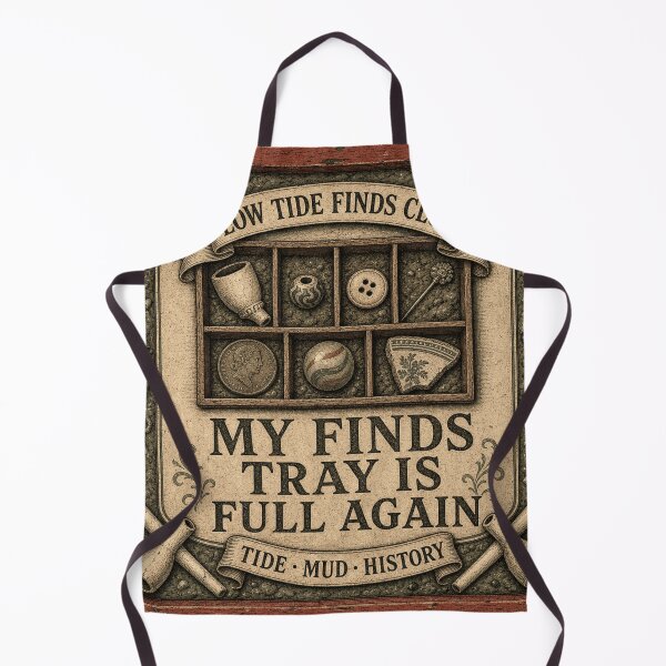 Item preview, My Finds Tray Is Full Again Mudlarking Finds designed and sold by BoosterShop.