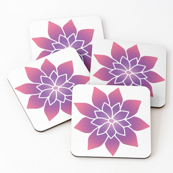 Item preview, Geometric Purple Floral Mandala Pattern Design designed and sold by sankacreation.