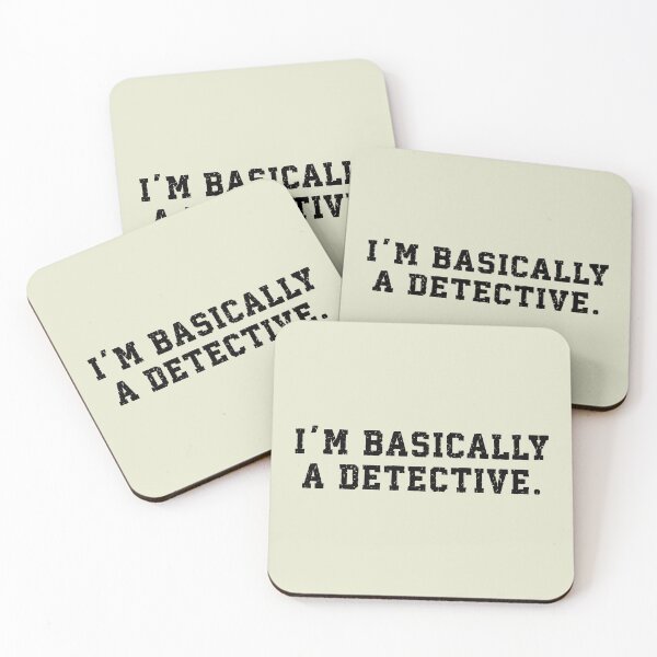 Item preview, I'm Basically A Detective Sarcastic Funny Detective 2 designed and sold by catnolioo.
