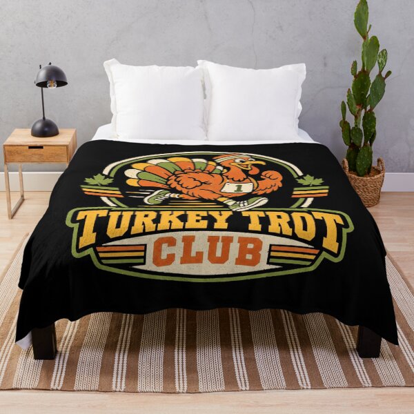 Item preview, Turkey Trot Club Running Turkey Thanksgiving designed and sold by Uglyandcute.