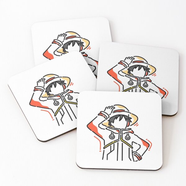 Item preview, Monkey D Luffy - The Straw Hat Pirate Tattoo Art designed and sold by TheStickLab.