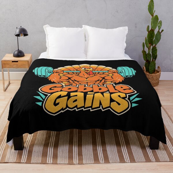 Item preview, Thanksgiving Gobble Gains Thanksgiving Gym Turkey Workout designed and sold by Uglyandcute.