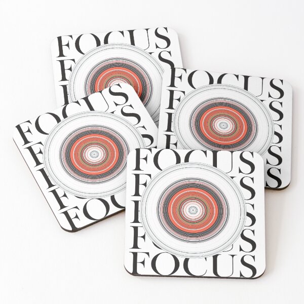 Item preview, Abstract Focus Typography Circle Art designed and sold by sankacreation.