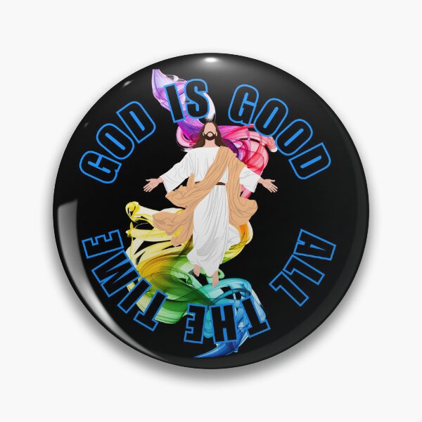 Item preview, God Is Good All The Time Retro Jesus Christian Aesthetic designed and sold by THMKagutsuchi.