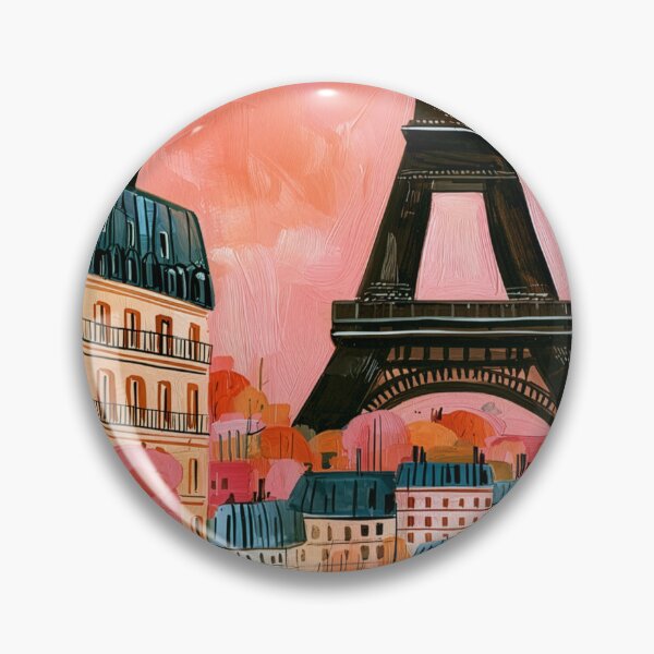 Item preview, Experience Paris the City of Lights in the Fall- Eiffel Tower and Colorful Autumn Cityscape designed and sold by OlfactoART Studio.