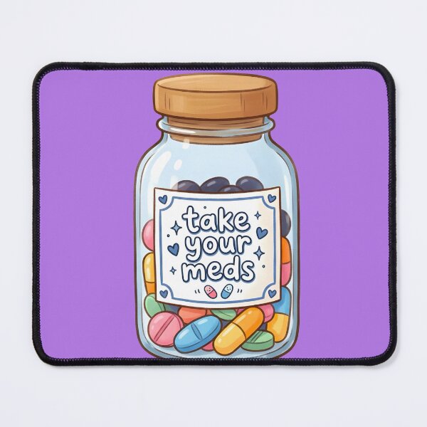 Item preview, ADHD Medication Reminder Take Your Meds Funny ADHD Quote designed and sold by Marti’s Shop Corner.