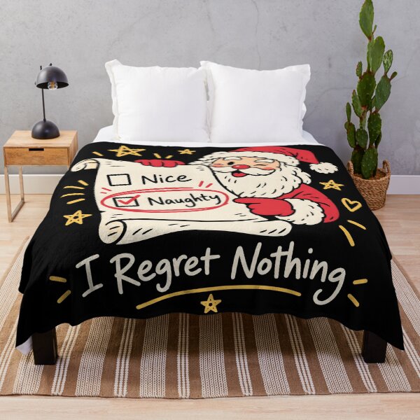 Item preview, christmas Naughty List Survivor Funny Santa Christmas designed and sold by Uglyandcute.