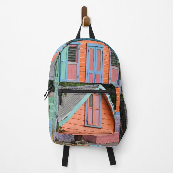 Item preview, Casas de madera coloridas en Gros Islet, Santa Lucía designed and sold by scicilysimonee.