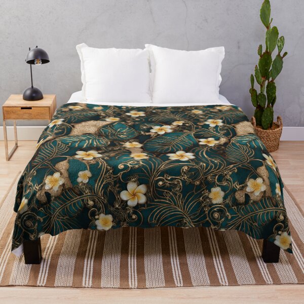 Item preview, Batik Botanical Leaves Tropical Pattern 07 designed and sold by The Design Asset Station.