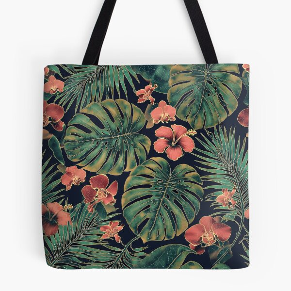 Item preview, Exotic Tropical Foliage Batik Seamless Pattern 10 designed and sold by The Design Asset Station.