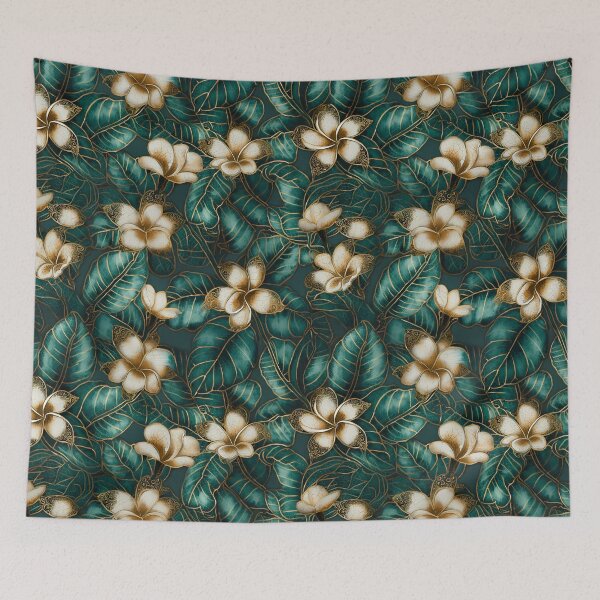 Item preview, Batik Botanical Leaves Tropical Pattern 11 designed and sold by The Design Asset Station.