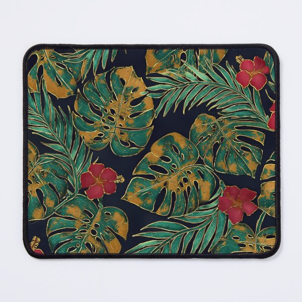 Item preview, Exotic Tropical Foliage Batik Seamless Pattern 12 designed and sold by The Design Asset Station.