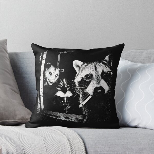 Item preview, Trash Panda Night Crew Raccoon Opossum Skunk designed and sold by Byhergawaa.