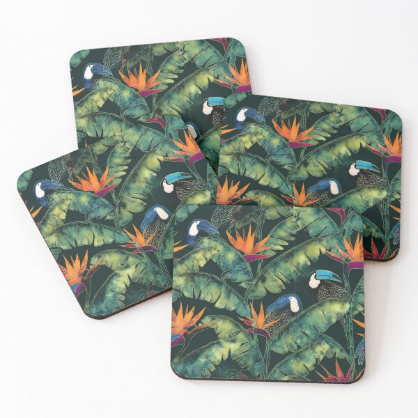 Item preview, Batik Botanical Leaves Tropical Pattern 13 designed and sold by The Design Asset Station.
