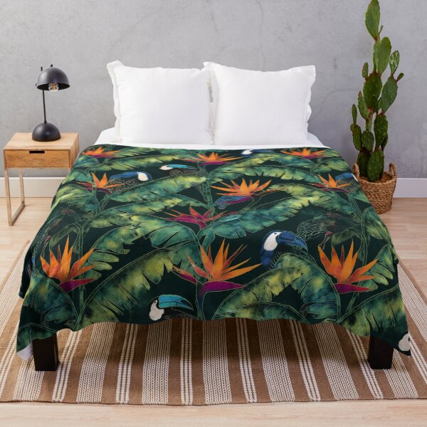 Item preview, Batik Botanical Leaves Tropical Pattern 13 designed and sold by The Design Asset Station.