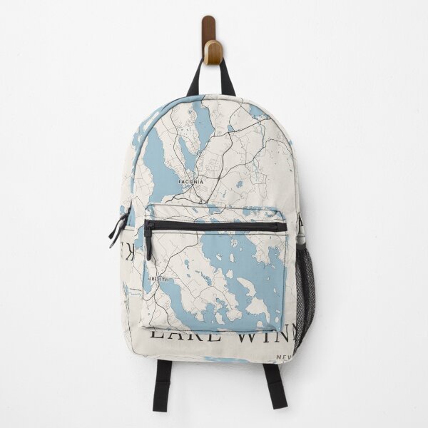 Item preview, Lake Winnipesaukee Map designed and sold by ParuchuriStudio.