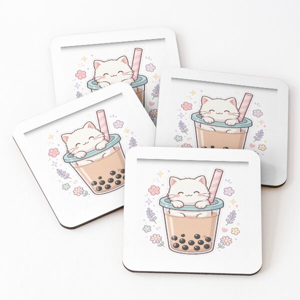 Item preview, Cute Boba Tea wave.... designed and sold by Sofia art shop.