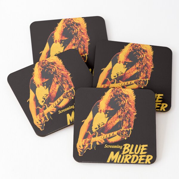Item preview, Screaming BLUE MURDER Guitarist Rock Music Art designed and sold by Millle-Feuye.