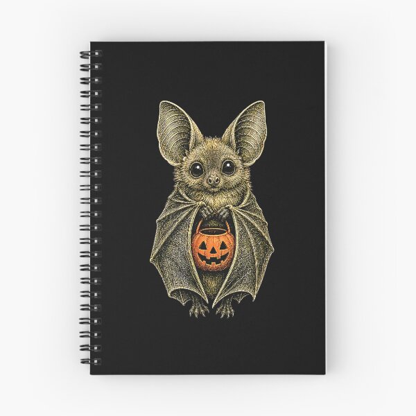 Item preview, Retro Halloween Bat Spooky Season Bat Jack O Lantern designed and sold by Byhergawaa.