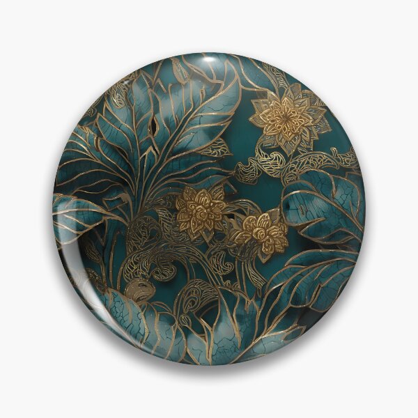 Item preview, Batik Botanical Leaves Tropical Pattern 19 designed and sold by The Design Asset Station.