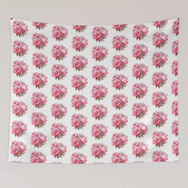 Item preview, Pink Peony Flower | Elegant Floral Aesthetic Art designed and sold by Mandayartstudio.