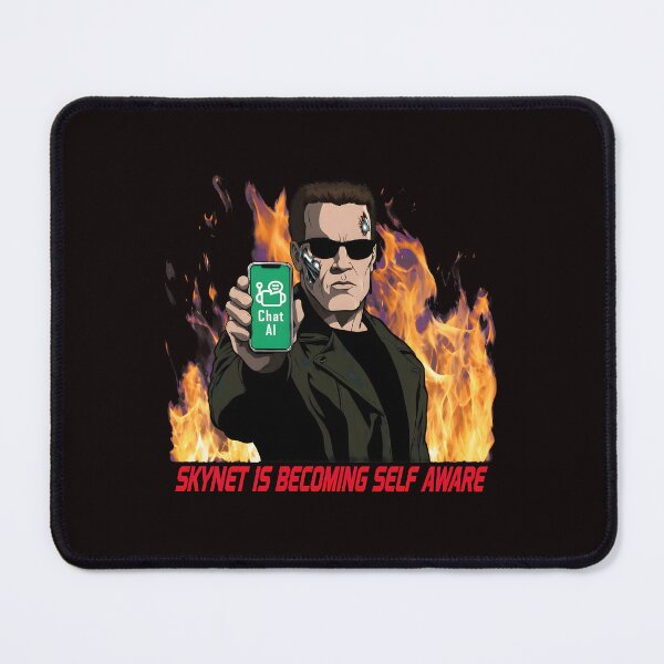 Item preview, Skynet AI Chat Terminator designed and sold by Millle-Feuye.