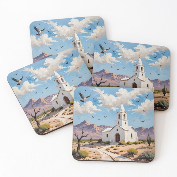 Item preview, Peaceful Desert Chapel designed and sold by tambanow.
