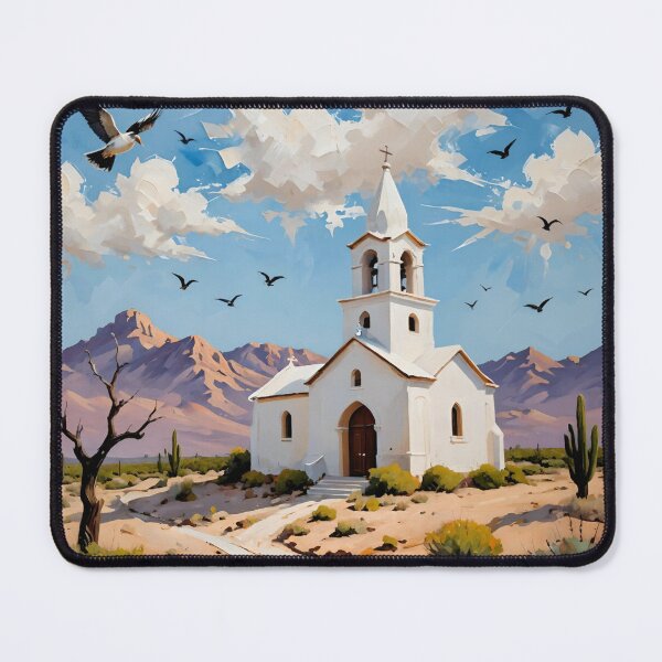 Item preview, Peaceful Desert Chapel designed and sold by tambanow.