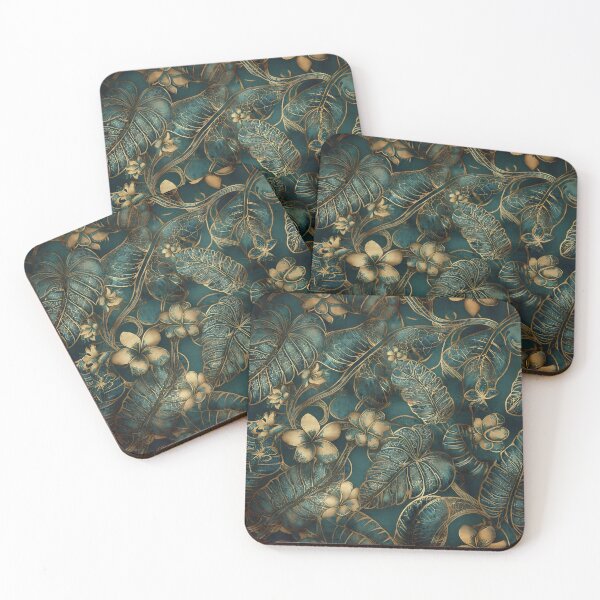Item preview, Exotic Tropical Foliage Batik Seamless Pattern 20 designed and sold by The Design Asset Station.