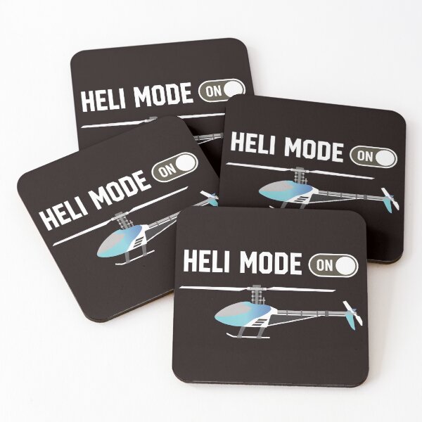 Item preview, Heli Mode ON Helicopter Aviation Funny designed and sold by Artful-Blooms.