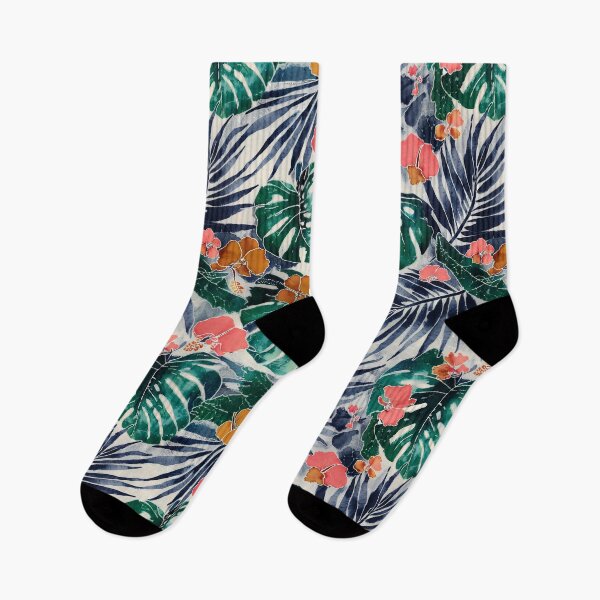 Item preview, Exotic Tropical Foliage Batik Seamless Pattern 24 designed and sold by The Design Asset Station.