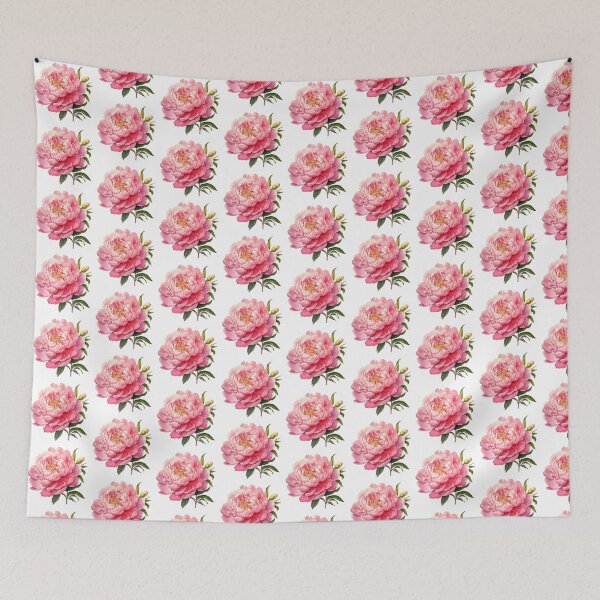 Item preview, Pink Peony | Elegant Floral Aesthetic Art designed and sold by Mandayartstudio.