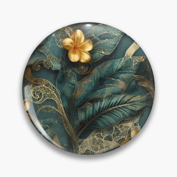 Item preview, Exotic Tropical Foliage Batik Seamless Pattern 26 designed and sold by The Design Asset Station.