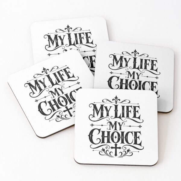 Item preview, my life my choice cross designed and sold by OCD_JESSICA.