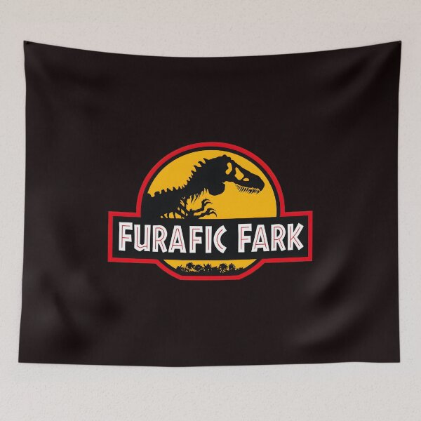 Item preview, Furafic Fark Dinosaur Park Parody Art designed and sold by QueenLeachqq.